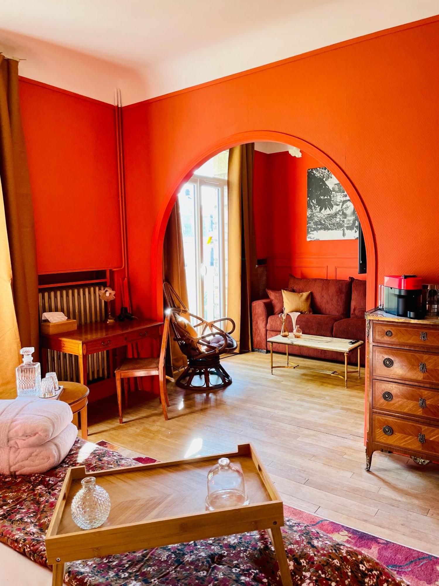 La Maison Au Toit Vert Espalion Bagian luar foto